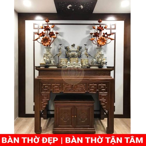 Bàn thờ đẹp tận tâm gc53