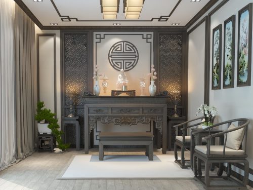 Nguyên tắc thiết kế phòng thờ đẹp chuẩn phong thủy nhất