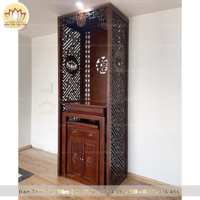 Bàn thờ chung cư thiết kế hiện đại, đơn giản B32