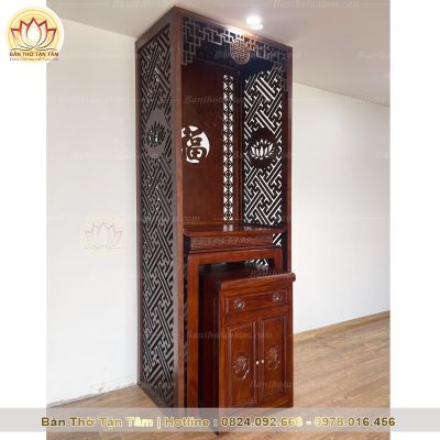 Bàn thờ chung cư đẹp hiện đại, đơn giản B32