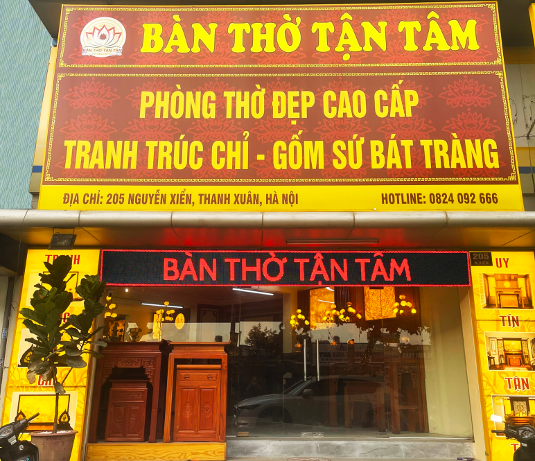 Bàn Thờ Tận Tâm - Địa chỉ mua bàn thờ gỗ pơ mu uy tín, chất lượng tại TPHCM và Hà Nội