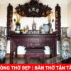 mẫu phòng thờ đẹp đg02