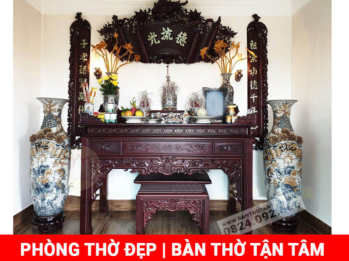 mẫu phòng thờ đẹp đg02