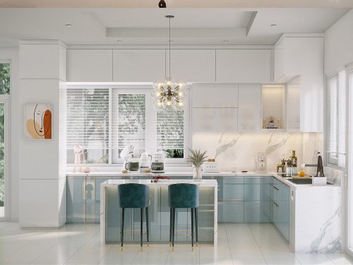 89+ Bàn thờ ông Táo trên tủ bếp đẹp, chuẩn hiện đại