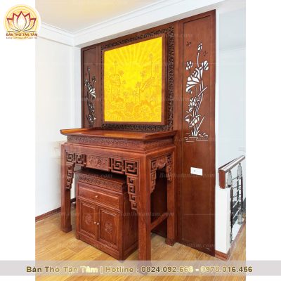 phòng thờ đẹp ĐG34