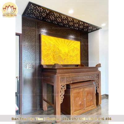 phòng thờ đẹp ĐG35