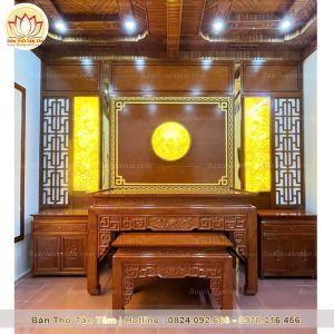 phòng thờ đẹp ĐG45