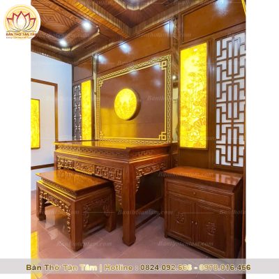 phòng thờ đẹp ĐG45