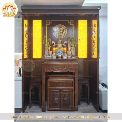 phòng thờ đẹp ĐG48