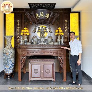 phòng thờ đẹp ĐG58