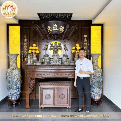 phòng thờ đẹp ĐG58