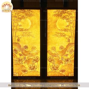 tranh giấy dừa H35